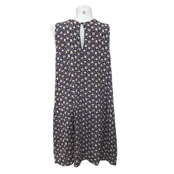 SEA NEW YORK Floral Peekaboo Lace Neckline Sleeveless Shift Sundress sz 10 - Picture 4 of 9